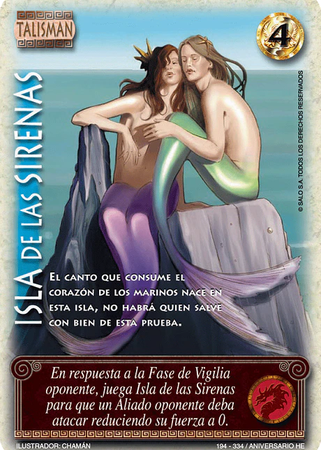 Isla de las Sirenas (HELENICA ANIV - Cortesana)