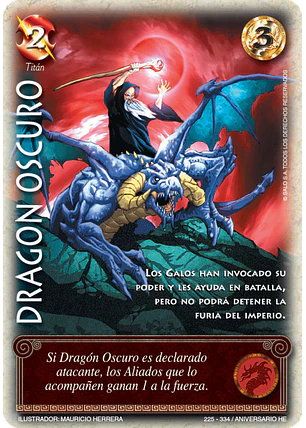 Dragón Oscuro (HELENICA ANIV - Cortesana)