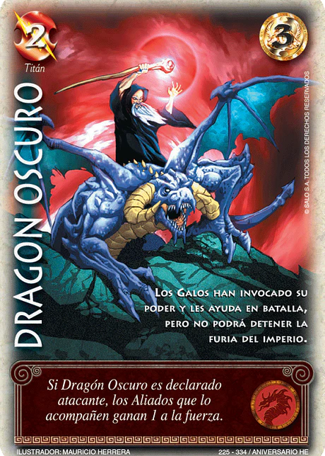 Dragón Oscuro (HELENICA ANIV - Cortesana)