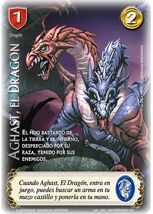 Aghast, el Dragón