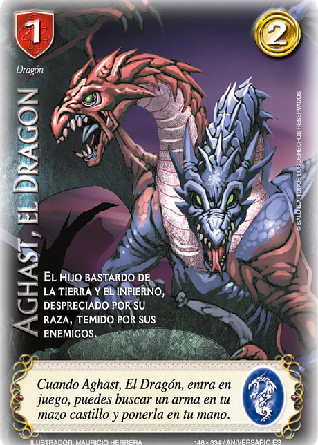Aghast, el Dragón
