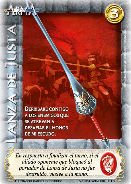 Lanza de Justa