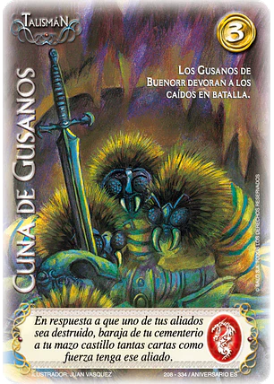 Cuna de Gusanos