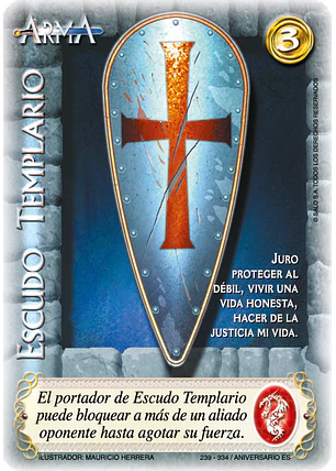 Escudo Templario