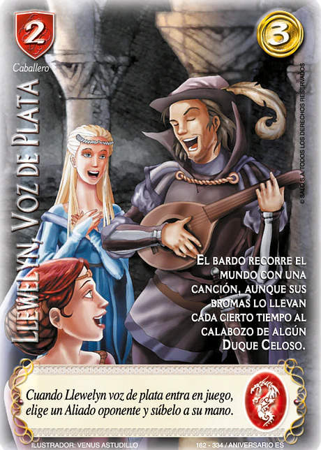 Llewelyn, Voz de Plata