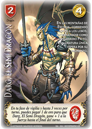 Darg, el Semi Dragón