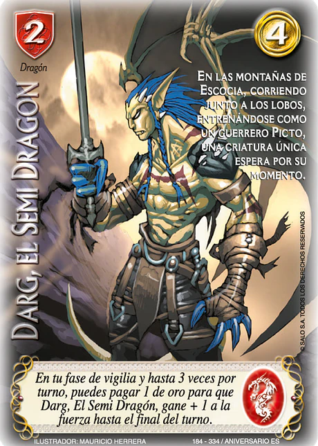 Darg, el Semi Dragón