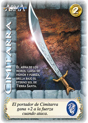 Cimitarra Dorada