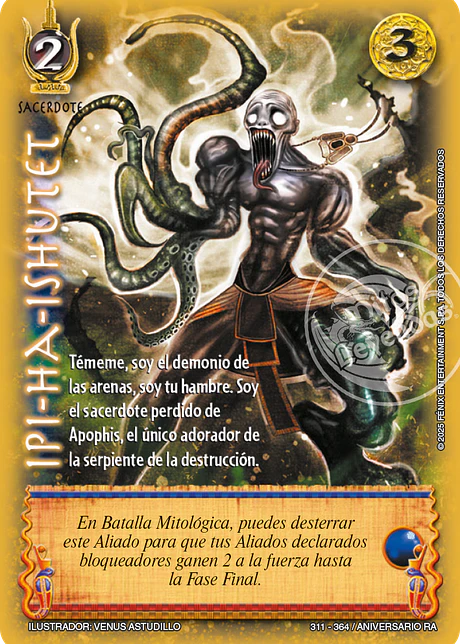 Ipi-Ha-Ishutet (Aniversario de Ra - Vasalla)