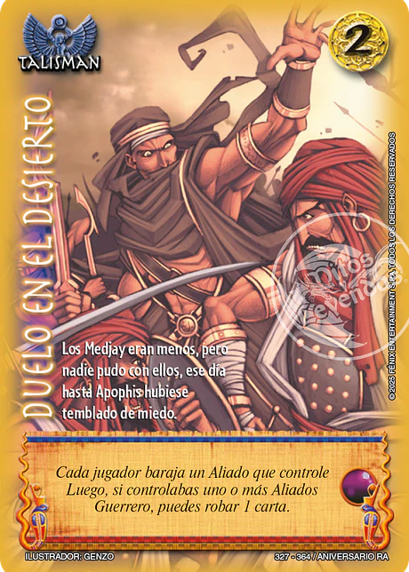 Duelo en el desierto (Rework) (Aniversario de Ra - Vasalla)