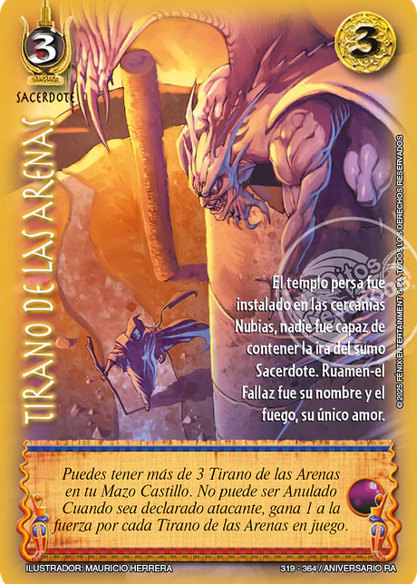 Tirano de las arenas (Rework) (Aniversario de Ra - Vasalla)