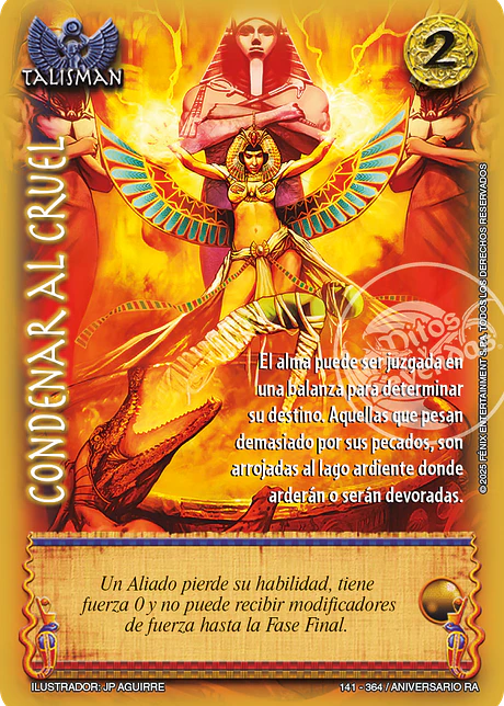 Condenar al cruel (Aniversario de Ra - Real)