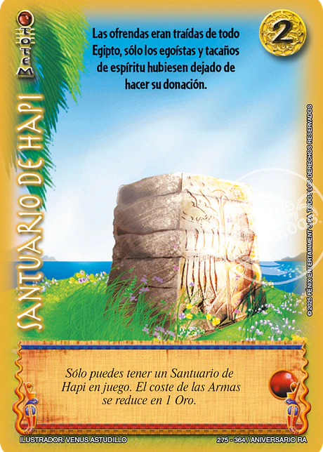 Santuario de Hapi (Aniversario de Ra - Cortesana)