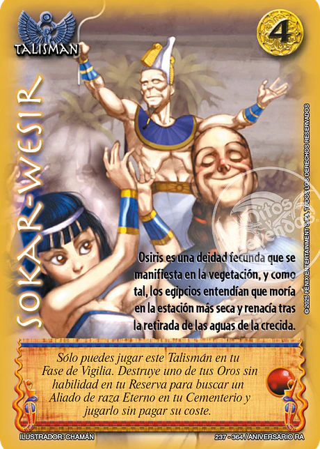 Sokar-Wesir (Aniversario de Ra - Cortesana)