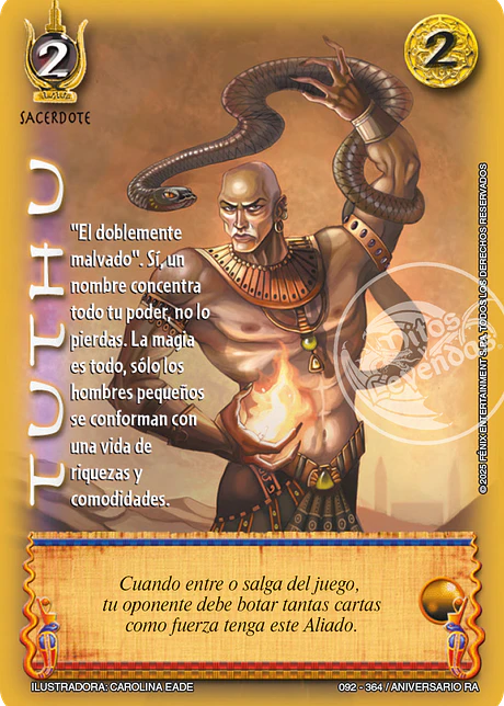 Tuthu (Aniversario de Ra - Real)