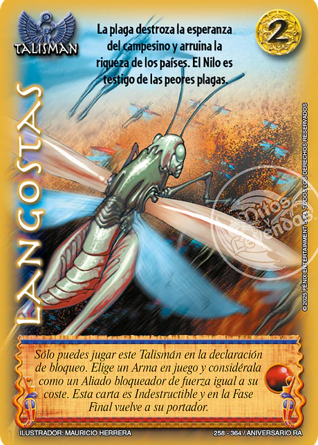 Langostas (Aniversario de Ra - Cortesana)