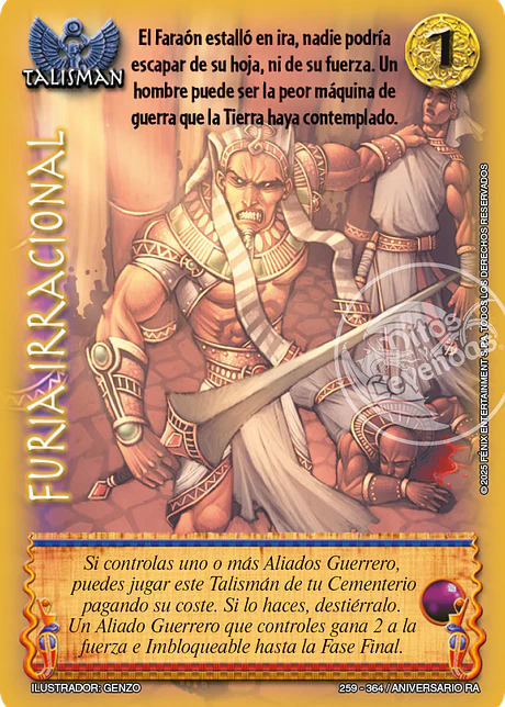 Furia irracional (Rework) (Aniversario de Ra - Cortesana)