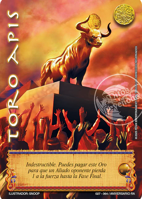 Toro apis (Aniversario de Ra - Ultra Real)