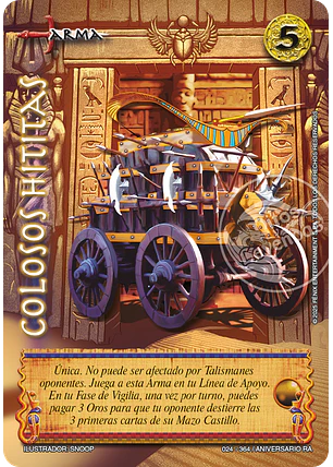Colosos Hititas (Aniversario de Ra - Ultra Real)