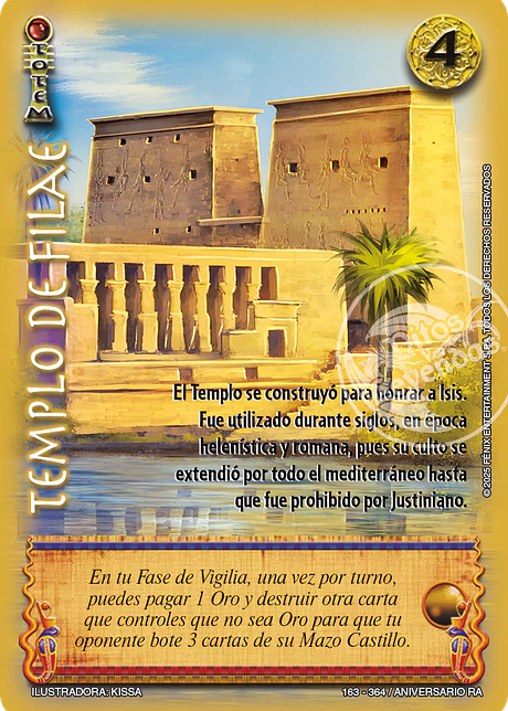 Templo de Filae (Aniversario de Ra - Real)