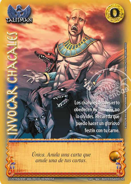 Invocar Chacales (Aniversario de Ra - Mega Real)