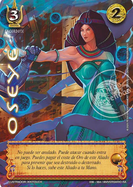 Oseye (Aniversario de Ra - Milenaria)