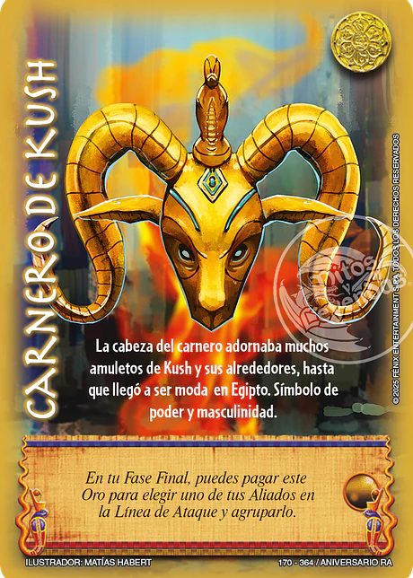 Carnero de Kush (Aniversario de Ra - Real)