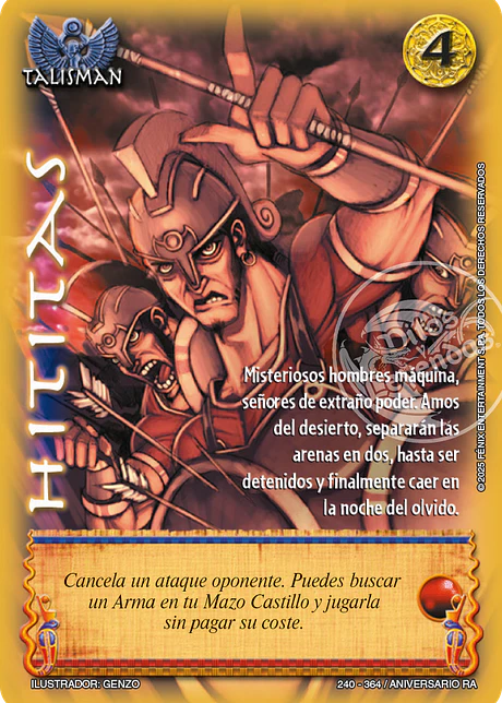 Hititas (Aniversario de Ra - Cortesana)