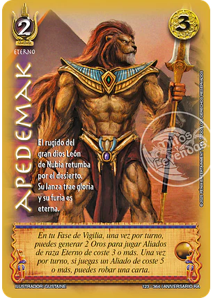 Apedemak (Aniversario de Ra - Real)
