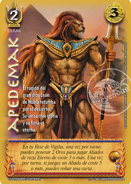 Apedemak (Aniversario de Ra - Real)