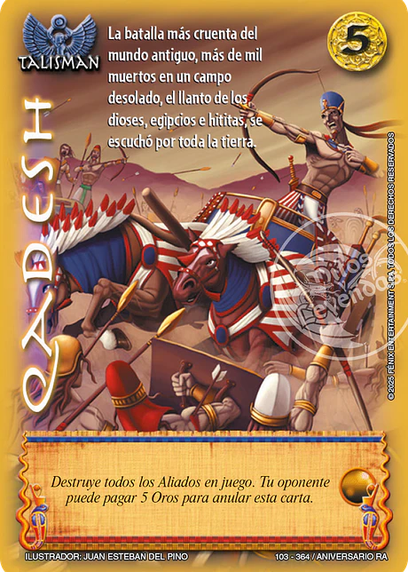 Qadesh (Aniversario de Ra - Real)