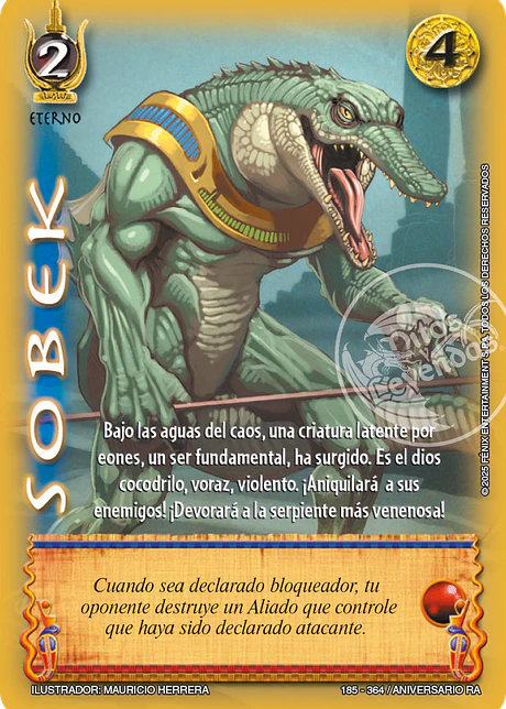 Sobek (Aniversario de Ra - Cortesana)