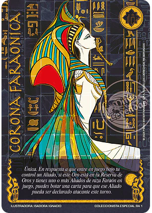 Corona Faraonica (Aniversario de Ra - Promocional)