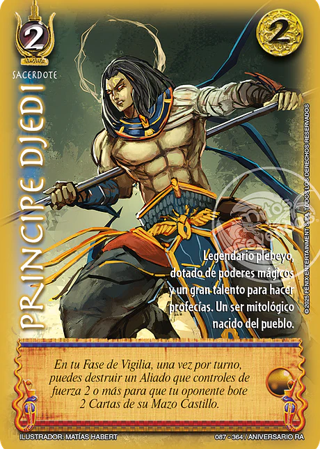 Principe Djedi (Aniversario de Ra - Real)