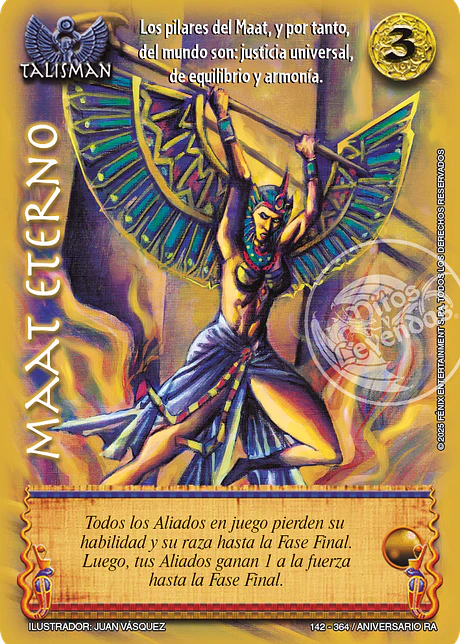 Maat eterno (Aniversario de Ra - Real)