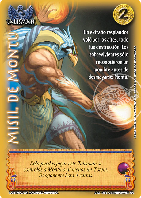 Misil de Montu (Rework) (Aniversario de Ra - Cortesana)