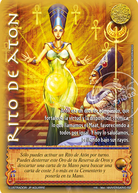 Rito de Aton (Aniversario de Ra - Real)