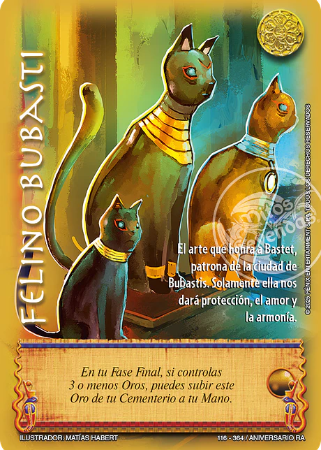 Felino Bubasti (Aniversario de Ra - Real)