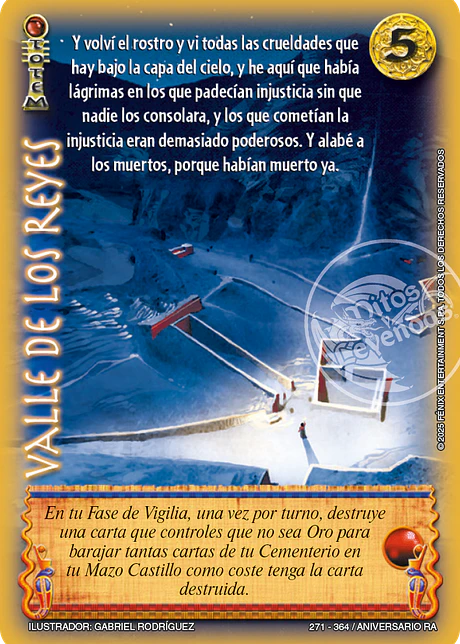 Valle de los reyes (Aniversario de Ra - Cortesana)
