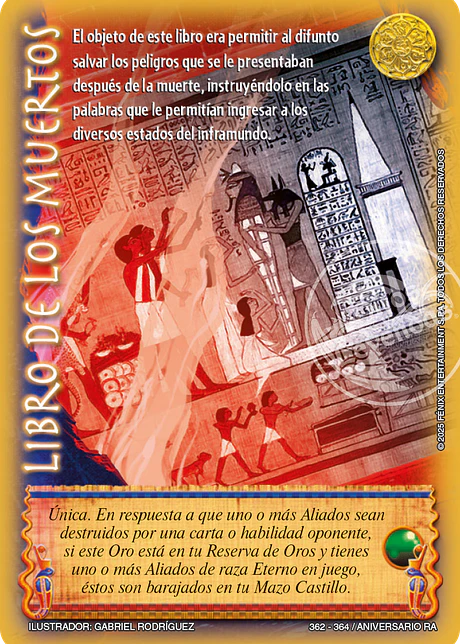 Libro de los muertos (Aniversario de Ra - Vasalla)