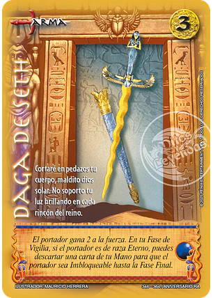 Daga de Seth (Aniversario de Ra - Vasalla)
