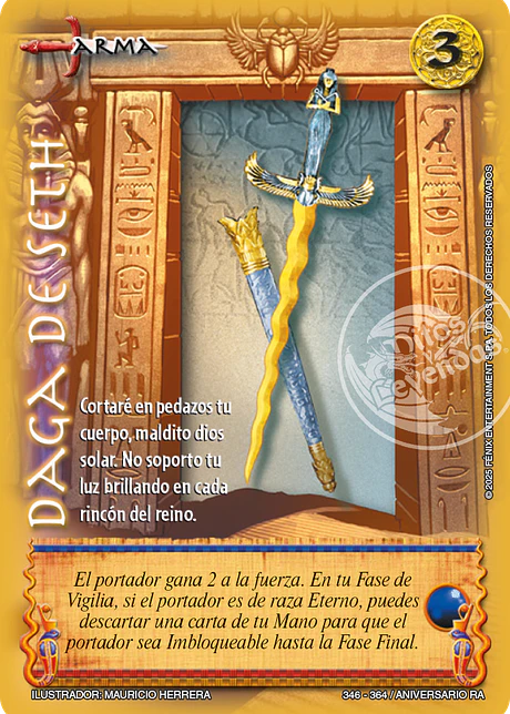 Daga de Seth (Aniversario de Ra - Vasalla)