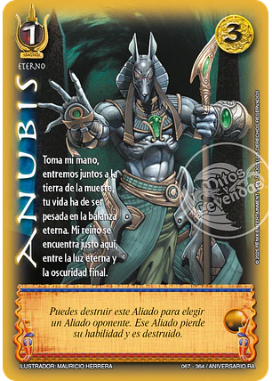 Anubis (Aniversario de Ra - Real)