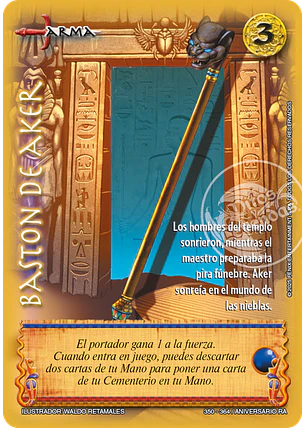 Bastón de Aker (Aniversario de Ra - Vasalla)