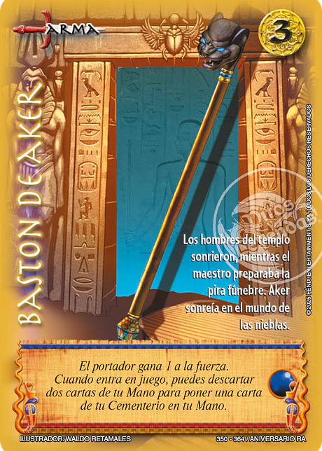 Bastón de Aker (Aniversario de Ra - Vasalla)