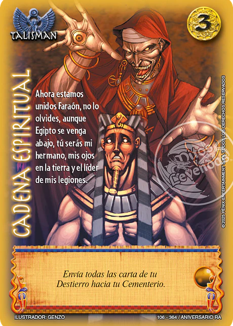 Cadena espiritual (Aniversario de Ra - Real)