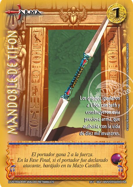 Mandoble de Tifon (Rework) (Aniversario de Ra - Vasalla)