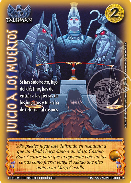 Juicio a los muertos (Aniversario de Ra - Real)