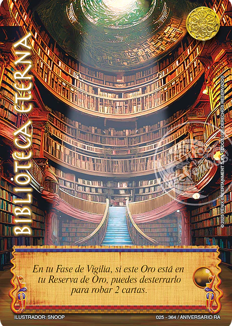Biblioteca eterna (Aniversario de Ra - Ultra Real)