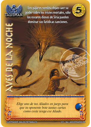 Aves de la noche (Aniversario de Ra - Vasalla)